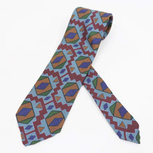 画像をギャラリービューアに読み込む, Spacca Neapolis(スパッカ ネアポリス)トレピエゲ 三つ折り シルク タイ【サックス】国内正規品