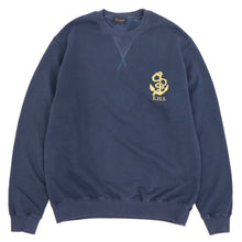 画像をギャラリービューアに読み込む, East Harbour Surplus(イースト ハーバー サープラス)コットンスウェット ロングスリーブ【ネイビー】国内正規品