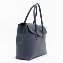画像をギャラリービューアに読み込む, FARO(ファーロ)Cartello Flap Tote / カルテッロ フラップ トートバッグ【ネイビー】国内正規品