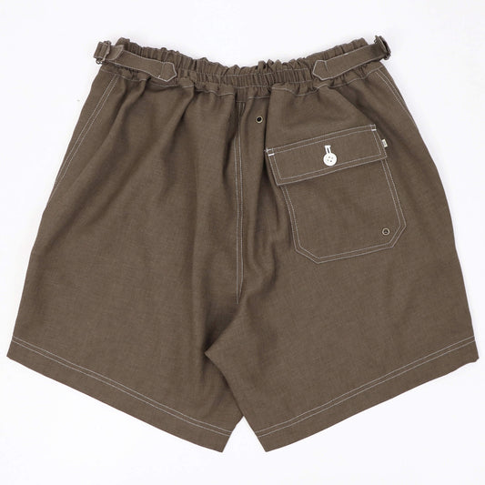 COLONY CLOTHING(コロニークロージング)プールサイド ショーツ【ブラウン】国内正規品