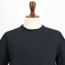 画像をギャラリービューアに読み込む, THE SOLE(ザソール)スビンコットン Tシャツ【ブラック】国内正規品