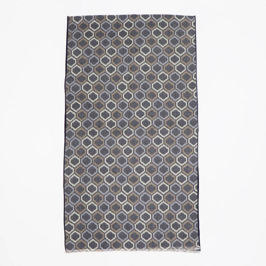 GIERRE MILANO(ジエレ ミラノ)ウールマフラー【グレー】国内正規品