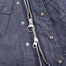 画像をギャラリービューアに読み込む, Barbour(バブアー)"Heritage + / ヘリテージ プラス" ジャングル ファティーグ ジャケットデニム ミリタリー【ネイビー】国内正規品