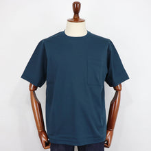画像をギャラリービューアに読み込む, COLONY CLOTHING(コロニークロージング)クルーネック ポケット コットンTシャツ【ダークグリーン】国内正規品