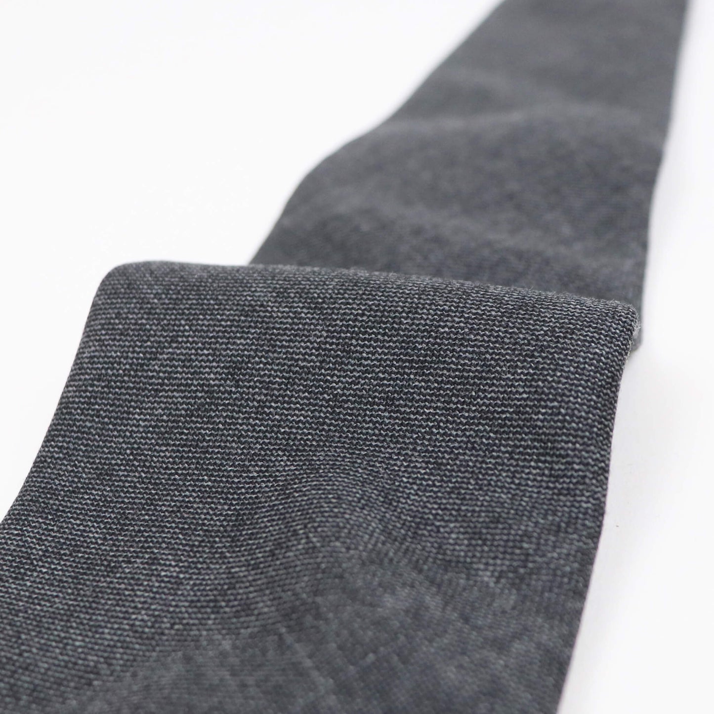 BRUNO(ブルーノ)スフォデラートトレピエゲ ウールタイ Loro Piana / ロロ・ピアーナ 生地使用 トレピエゲ 三つ折り ウール ネクタイ【グレー】正規販売店