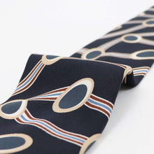 画像をギャラリービューアに読み込む, HOLLIDAY&BROWN(ホリデーアンドブラウン)ハンドメイド シルク タイ【ネイビー】国内正規品