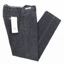 画像をギャラリービューアに読み込む, YCHAI(イカイ)ROBUSTO ロブスト テーパードフィット ストレッチ デニム スラックス【ブラック】国内正規品