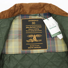 画像をギャラリービューアに読み込む, Barbour(バブアー)LIDDESDALE / リデスデイル キルティング ブルゾン【オリーブ】国内正規品
