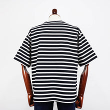 画像をギャラリービューアに読み込む, ORCIVAL(オーシバル)半袖 ボーダーTシャツ【ブラック×エクリュ】国内正規品