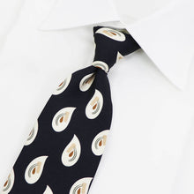 画像をギャラリービューアに読み込む, HOLLIDAY&BROWN(ホリデーアンドブラウン)ハンドメイド シルク タイ【ブラック】国内正規品