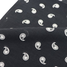 画像をギャラリービューアに読み込む, Bleck(ブレック)ペイズリー柄 コットンリネンシルクストール【ブラック】国内正規品