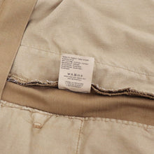 画像をギャラリービューアに読み込む, DEVORE(デヴォレ)後染めコットンストレッチパンツ【キャメル】国内正規品