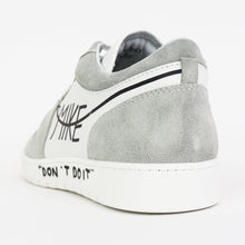 画像をギャラリービューアに読み込む, MIKE(マイク)DON’T DO IT ローカット レースアップ レザースニーカー【ホワイト×グレー】国内正規品