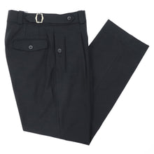 画像をギャラリービューアに読み込む, Tangent(タンジェント)CHARLES シャルル TAN04° ハードツイストツイル コットンパンツ【ブラック】国内正規品