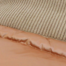 画像をギャラリービューアに読み込む, BBR(ビービーアール)ニットダッフル ダウンブルゾン【キャメル】国内正規品