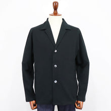 画像をギャラリービューアに読み込む, nomiamo(ノミアモ)コットンリネン カットソージャケット【ブラック】国内正規品