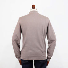 画像をギャラリービューアに読み込む, GRAN SASSO(グランサッソ)12ゲージ コットンモックネックニット ロングスリーブ 長袖【トープ】国内正規品