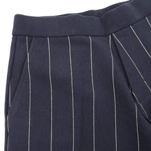 画像をギャラリービューアに読み込む, Vandori(ヴァンドリ)ミラノリブ ストライプ ショートパンツ【ネイビー】国内正規品