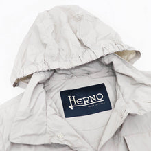 画像をギャラリービューアに読み込む, HERNO(ヘルノ)M-65 型 撥水ナイロンジャケット【アイボリー】国内正規品