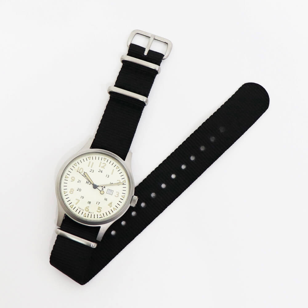 NAVAL WATCH(ナバルウォッチ)Naval military watch Mil.-01C US Force Type 【ホフホワイト】国内正規品