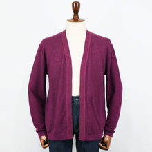 画像をギャラリービューアに読み込む, Blu Bre(ブルブレ)リネンシルク ボタンレスカーディガン【バイオレット】国内正規品