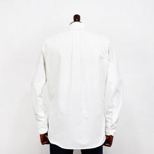 画像をギャラリービューアに読み込む, INDIVIDUALIZED SHIRTS(インディヴィジュアライズド シャツ)Giotto 別注 STANDARD FIT スタンダードフィット ボタンダウン コットン ツイル シャツ【オフホワイト】国内正規品