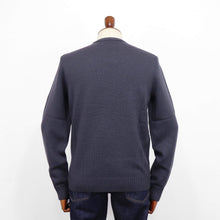 画像をギャラリービューアに読み込む, Drumohr(ドルモア)クルーネックニット 8ゲージ【グレー】国内正規品