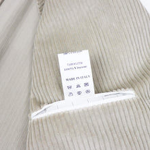 画像をギャラリービューアに読み込む, Errico Formicola(エリコ フォルミコラ)MARCO DP 太畝コーデュロイダブルジャケット【ベージュ】国内正規品