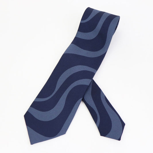 HOLLIDAY&BROWN(ホリデーアンドブラウン)ハンドメイド シルク タイ【ネイビー】国内正規品