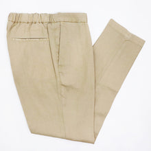 画像をギャラリービューアに読み込む, DEVORE(デヴォレ)ドローストリングス ストレッチ パンツ【ベージュ】国内正規品