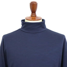 画像をギャラリービューアに読み込む, nomiamo(ノミアモ)ウォッシャブルウールタートルネック 【ネイビー】国内正規品