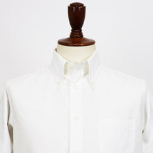 画像をギャラリービューアに読み込む, INDIVIDUALIZED SHIRTS(インディヴィジュアライズド シャツ)Giotto 別注 STANDARD FIT スタンダードフィット ボタンダウン コットン ツイル シャツ【オフホワイト】国内正規品