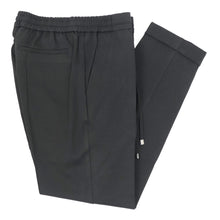 画像をギャラリービューアに読み込む, BERWICH(ベルウィッチ)H DUE(アッカデュエ)永久クリース ジャージーパンツ【ブラック】国内正規品