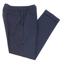 画像をギャラリービューアに読み込む, BERWICH(ベルウィッチ)H DUE(アッカデュエ)永久クリース ジャージーパンツ【ネイビー】国内正規品