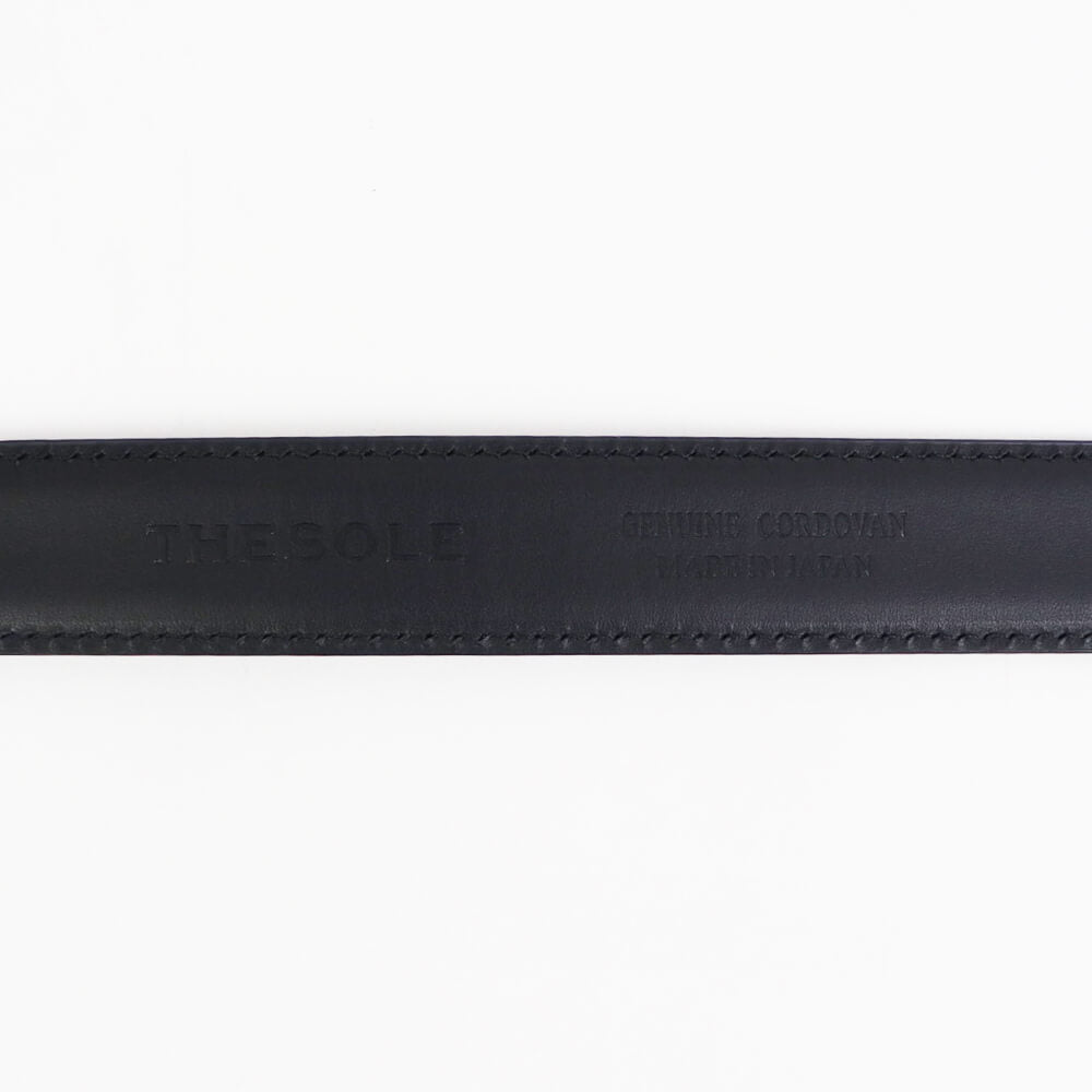 THE SOLE(ザソール)コードバンベルト【ブラック】国内正規品