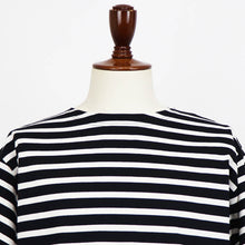 画像をギャラリービューアに読み込む, ORCIVAL(オーシバル)半袖 ボーダーTシャツ【ブラック×エクリュ】国内正規品