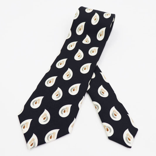 HOLLIDAY&BROWN(ホリデーアンドブラウン)ハンドメイド シルク タイ【ブラック】国内正規品