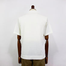 画像をギャラリービューアに読み込む, Blu Bre(ブルブレ)ポケット付き スキッパー コットンニット ポロシャツ【オフホワイト】国内正規品