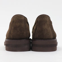 画像をギャラリービューアに読み込む, WH(ダブルエイチ)ヤヌスカーフ スエードタッセルローファー 【ブラウン】