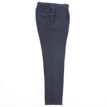 画像をギャラリービューアに読み込む, DEVORE(デヴォレ)セットアップ リネン ワンプリーツ パンツ【ネイビー】国内正規品