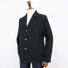 画像をギャラリービューアに読み込む, nomiamo(ノミアモ)コットンリネン カットソージャケット【ブラック】国内正規品