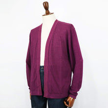 画像をギャラリービューアに読み込む, Blu Bre(ブルブレ)リネンシルク ボタンレスカーディガン【バイオレット】国内正規品