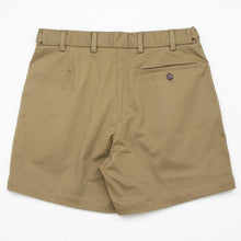 画像をギャラリービューアに読み込む, dotBravo(ドットブラーボ)Inghilterra Militare イギリス軍 プリーツ入り コットン ショート パンツ【ベージュ】国内正規品