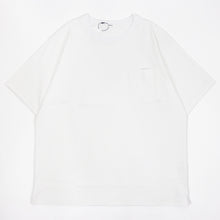 画像をギャラリービューアに読み込む, THE SOLE(ザソール)スビンコットン ポケット付きTシャツ【ホワイト】国内正規品