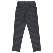 画像をギャラリービューアに読み込む, giabsarchivio(ジャブスアルキヴィオ)VIRGILIO / ヴィルジリオ ストライプジャージー パンツ【ブラック×グレー】国内正規品