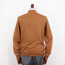 画像をギャラリービューアに読み込む, GRAN SASSO(グランサッソ)12ゲージ ウールモックネックニット ロングスリーブ 長袖【キャメルブラウン】国内正規品
