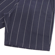 画像をギャラリービューアに読み込む, Vandori(ヴァンドリ)ミラノリブ ストライプ ショートパンツ【ネイビー】国内正規品