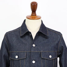 画像をギャラリービューアに読み込む, Jeanik(ジーニック)3rd タイプ デニムジャケット【インディゴ】国内正規品