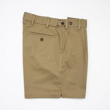 画像をギャラリービューアに読み込む, dotBravo(ドットブラーボ)Inghilterra Militare イギリス軍 プリーツ入り コットン ショート パンツ【ベージュ】国内正規品