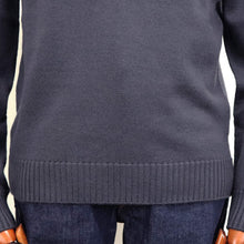 画像をギャラリービューアに読み込む, Drumohr(ドルモア)クルーネックニット 8ゲージ【グレー】国内正規品